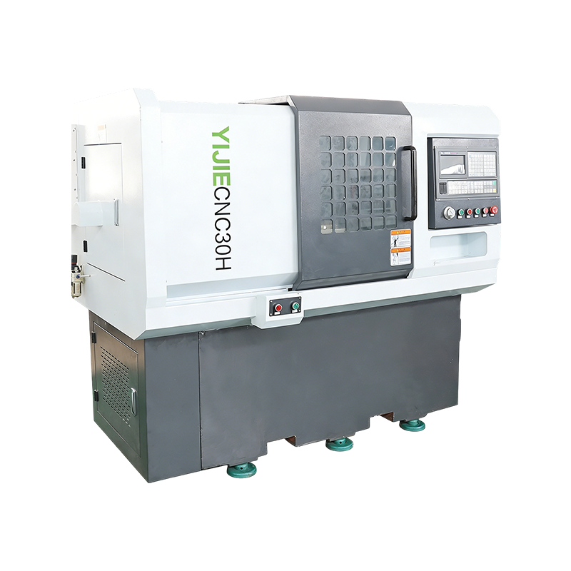 YJ-CNC30H 平板直线导轨数控机床,适用于中小批量轴和盘件